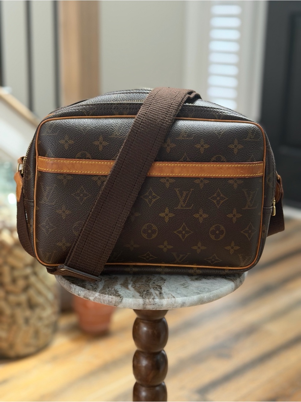 Louis Vuitton Reporter PM Crossbody Bag